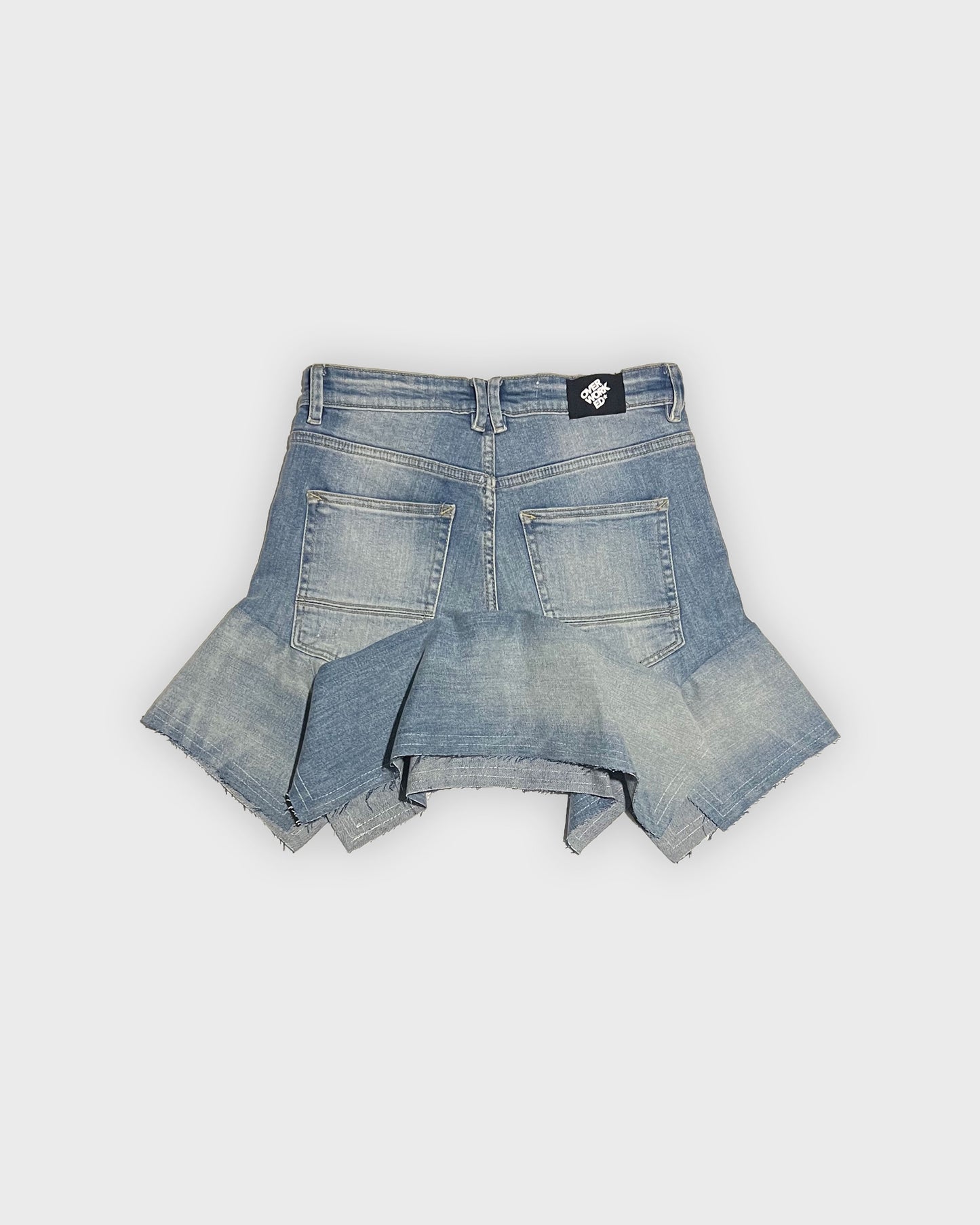 FLARED DENIM SKIRT