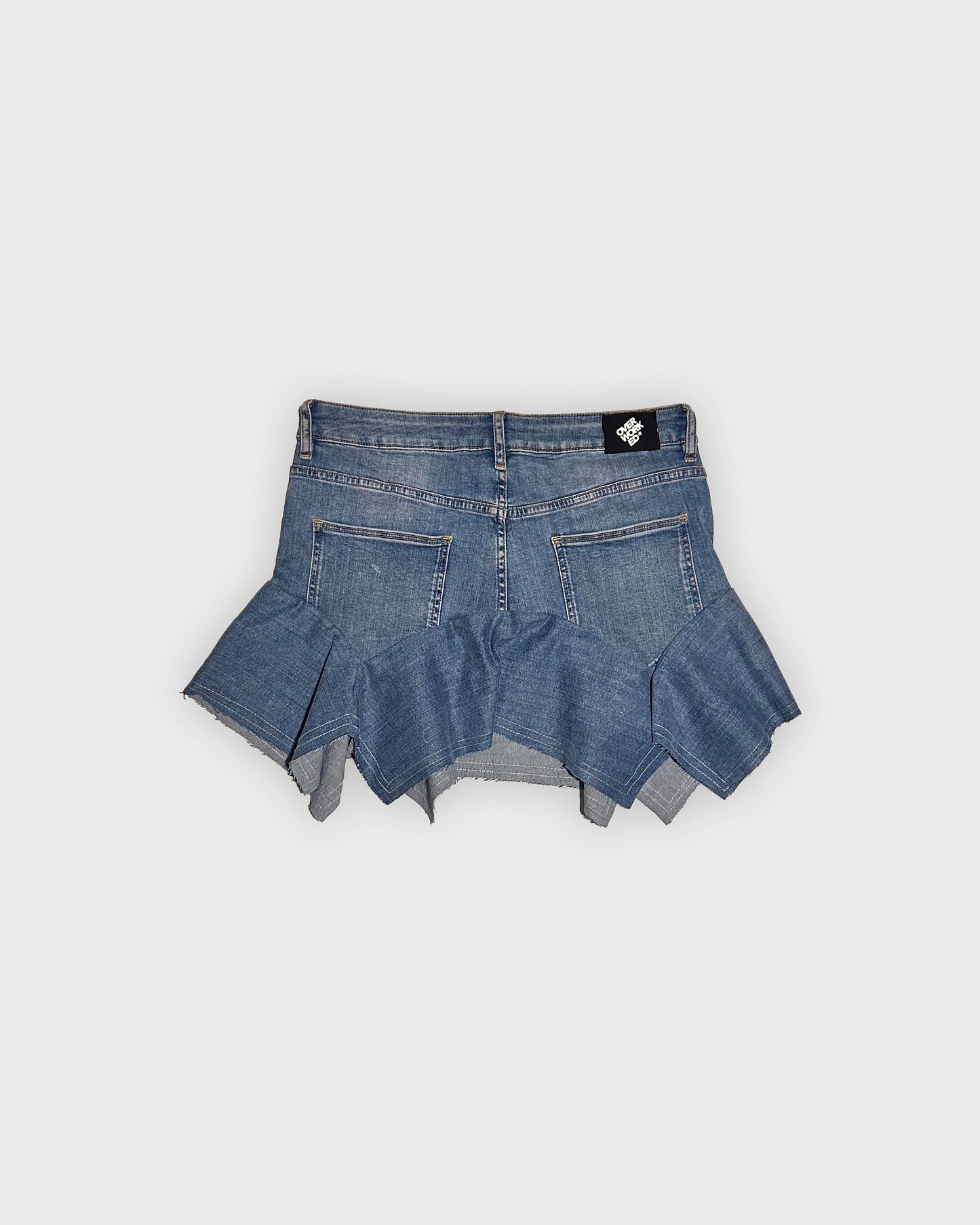 FLARED DENIM SKIRT