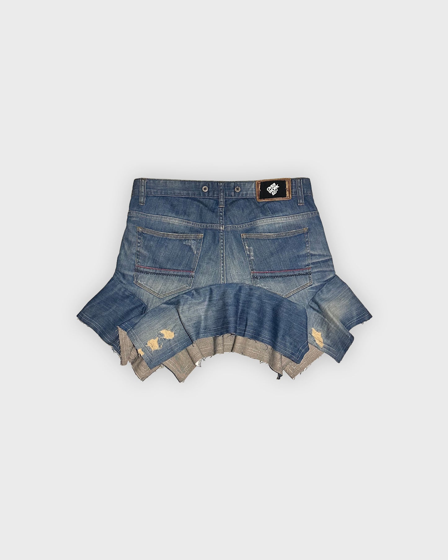 FLARED DENIM SKIRT