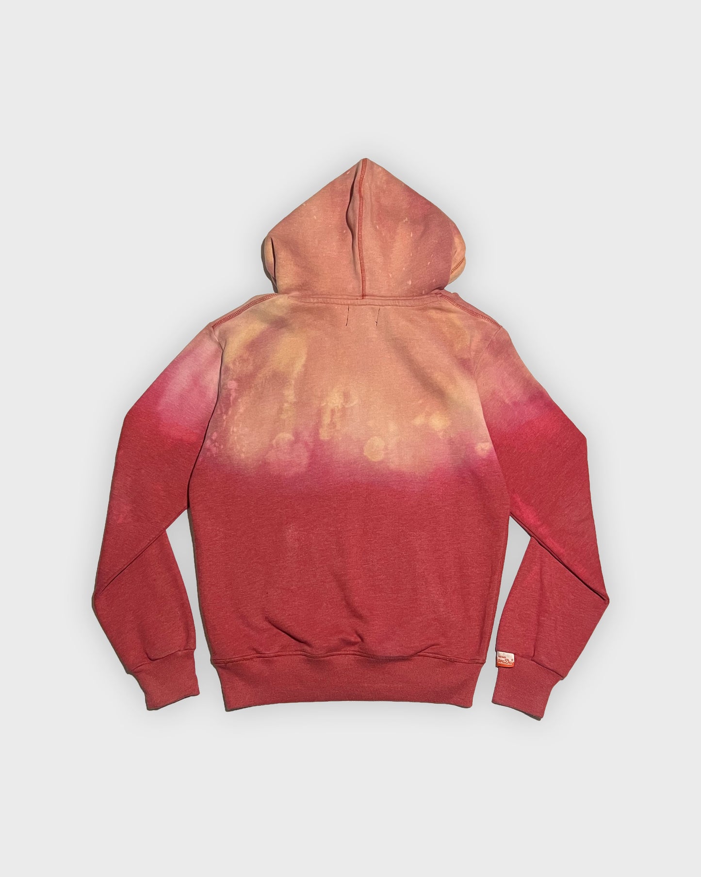 BLEACHED HOODIE (PINK)