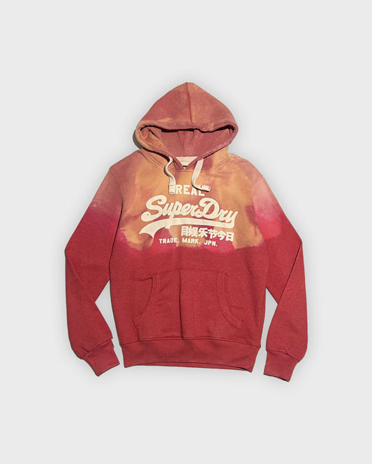 BLEACHED HOODIE (PINK)