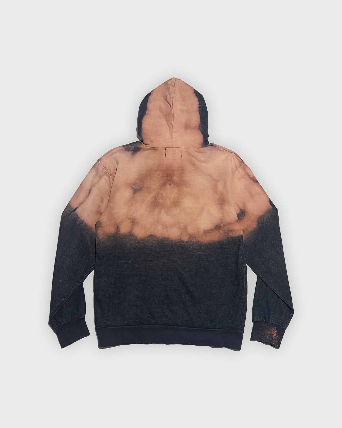 BLEACHED HOODIE (BLUE)