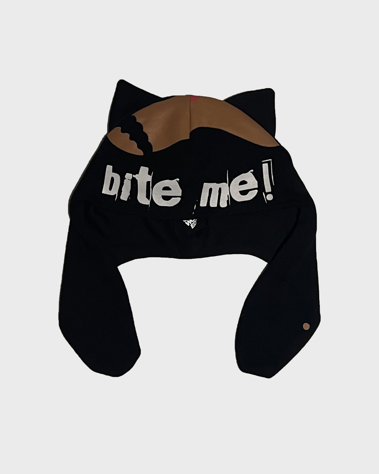 CAT BEANIE (BLACK)