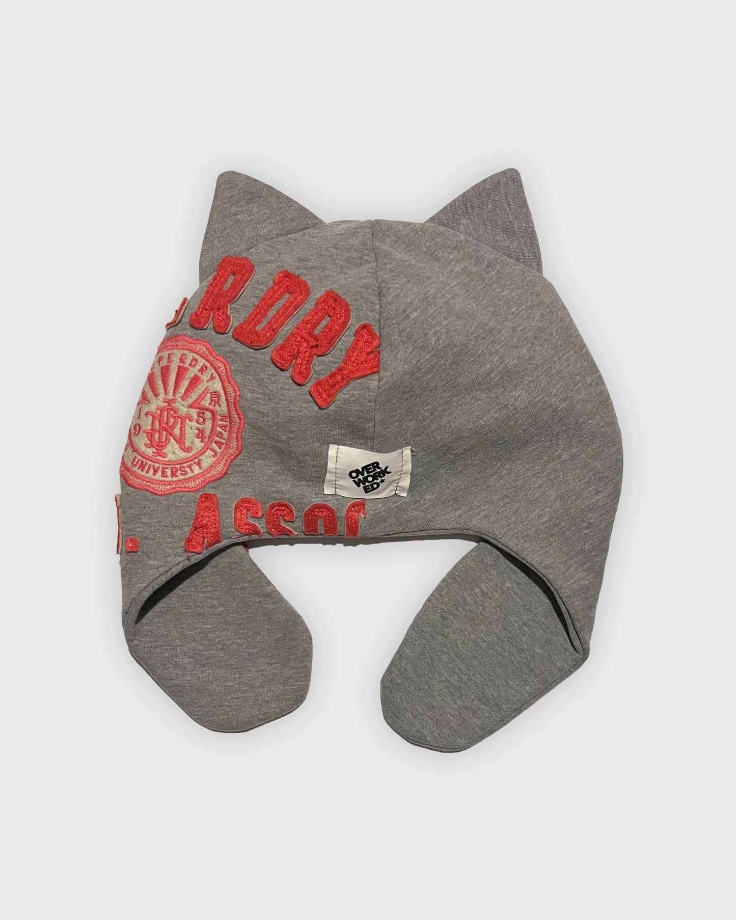 CAT BEANIE (GREY)