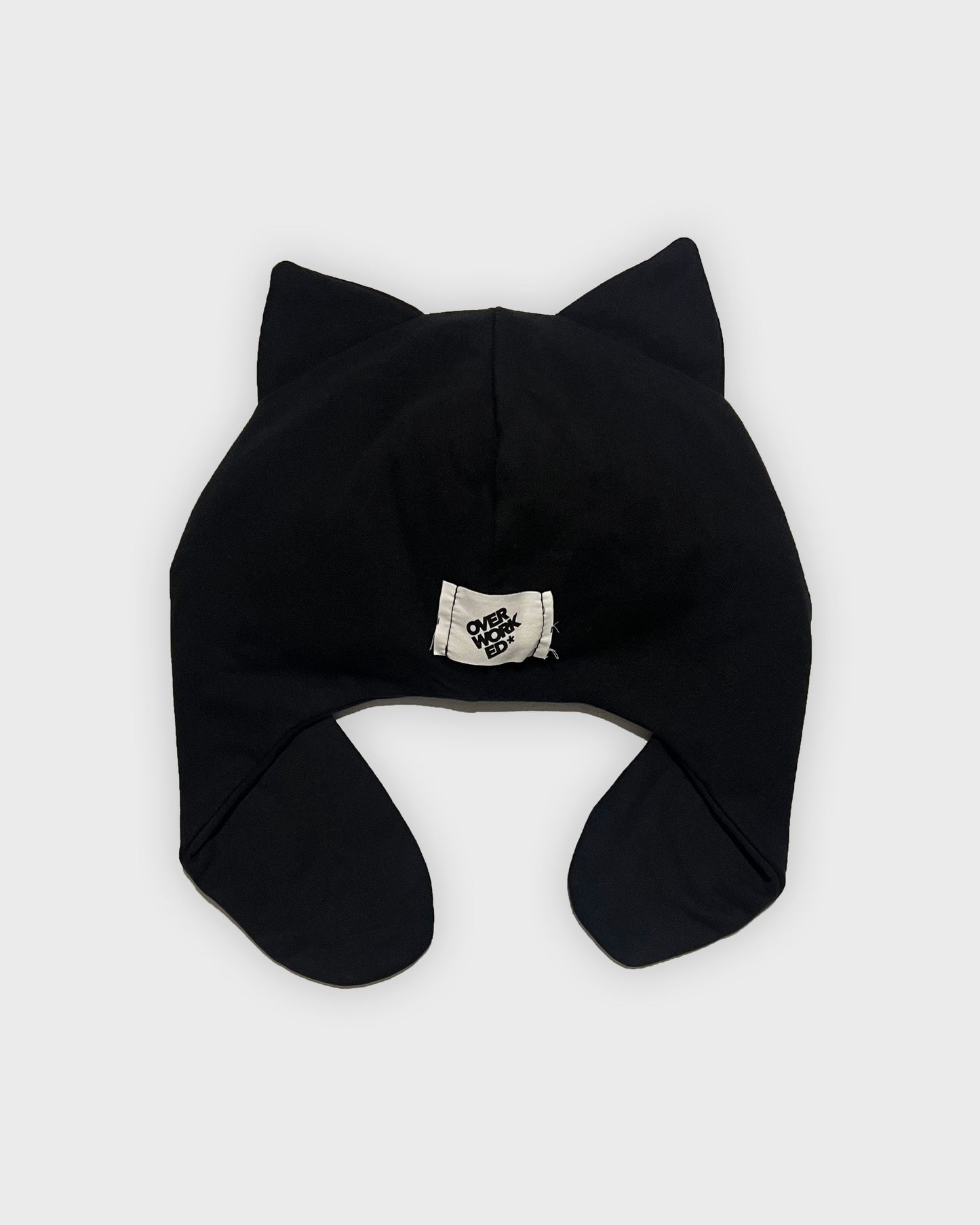 CAT BEANIE (BLACK)