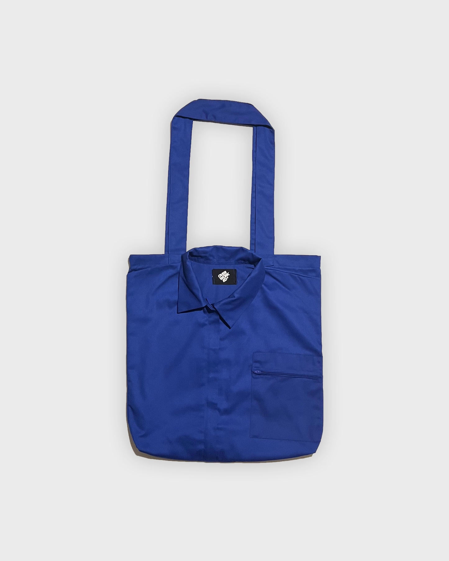 SHIRT TOTE (BLUE)