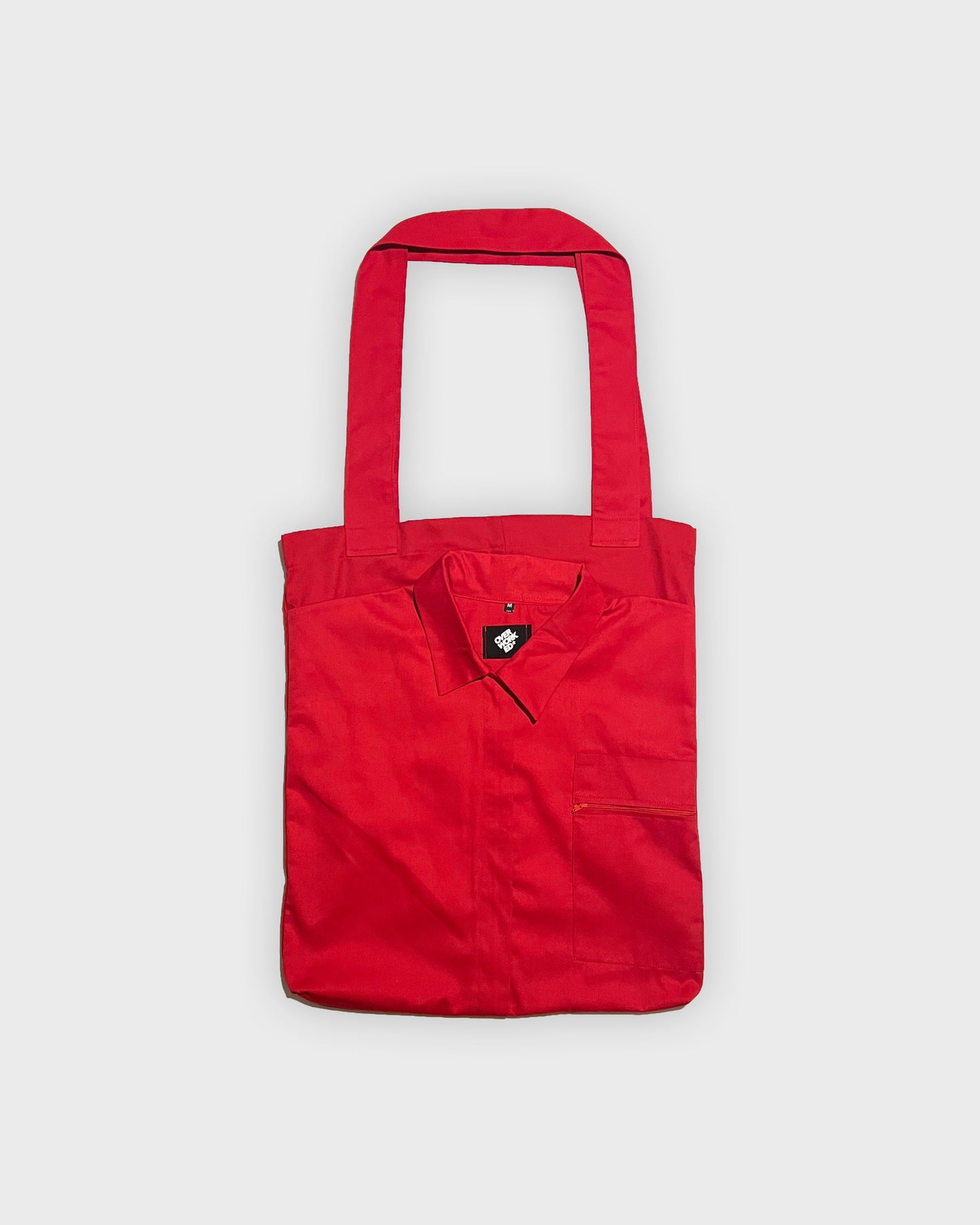 SHIRT TOTE (RED)