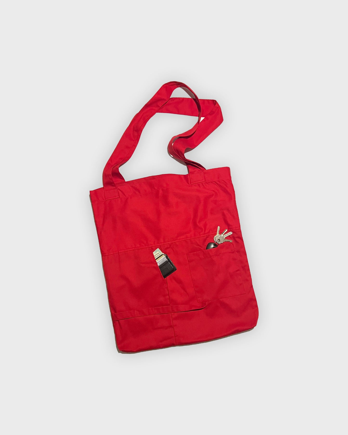 SHIRT TOTE (RED)